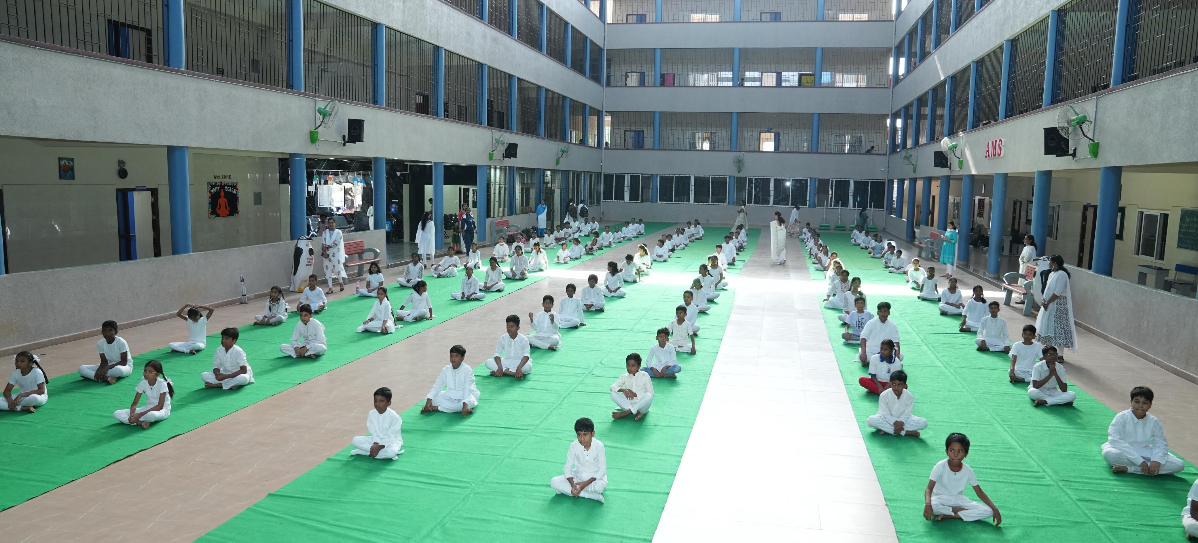Yoga day Celebration 21-06-2025