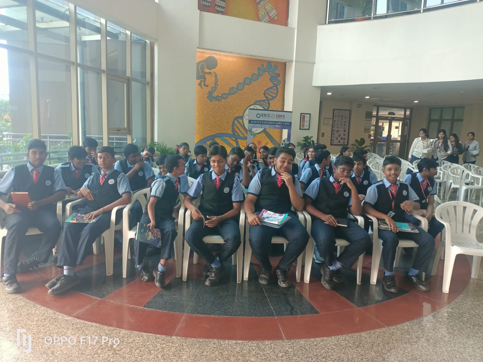 Educational Visit to CDFD, Nagole (10th Class)